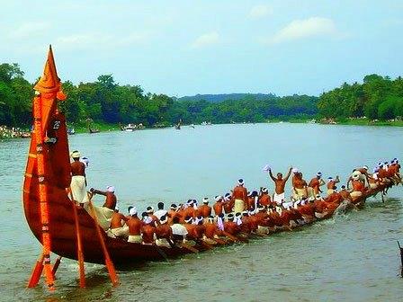 carreras de barcos serpiente Alleppey